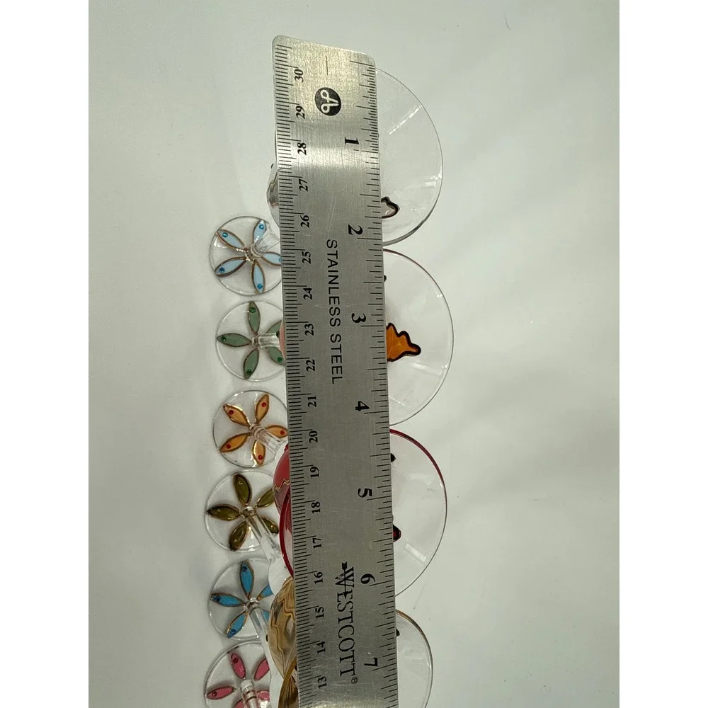 Hand Painted Wine Glass Set 7.5